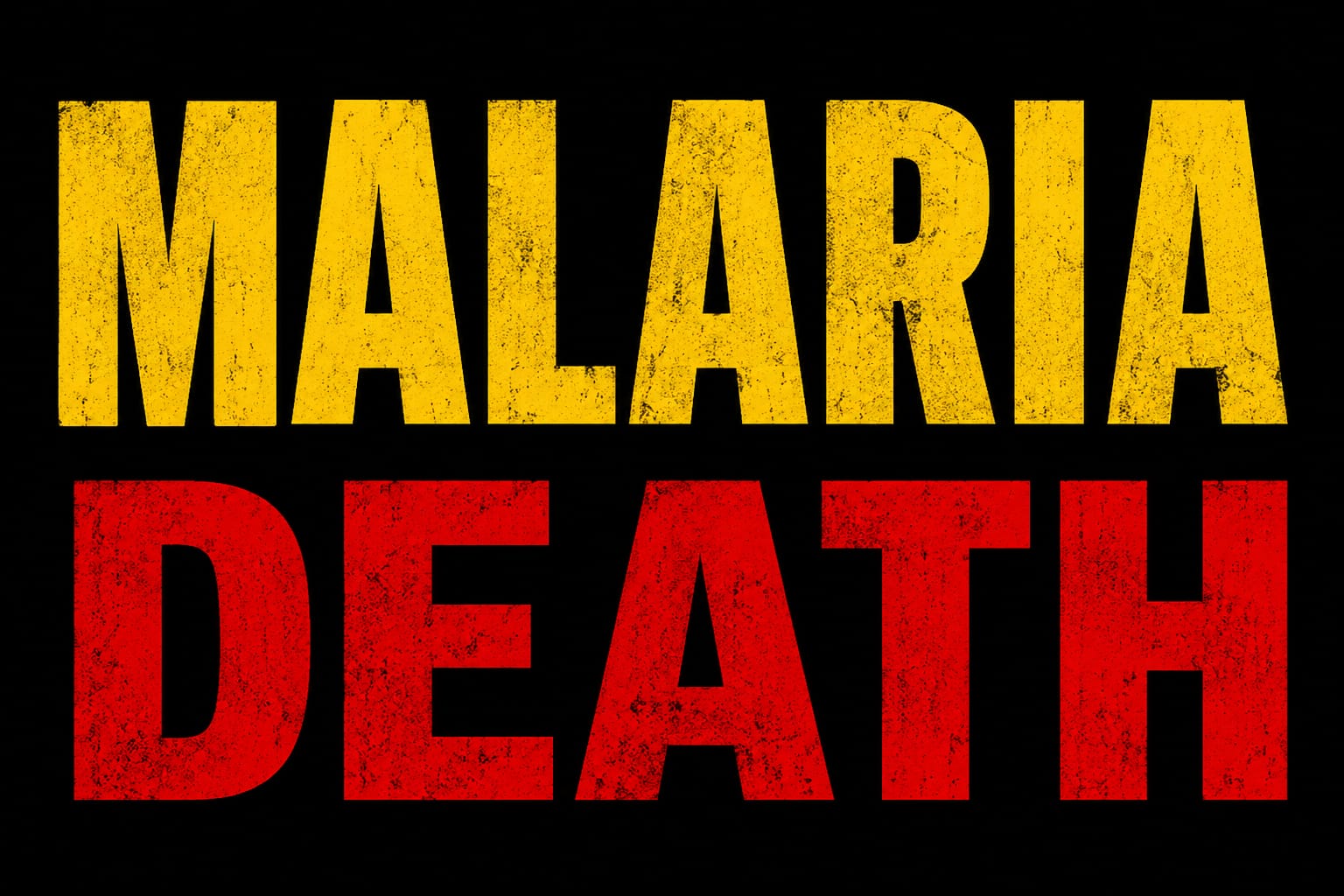 Death from Malaria