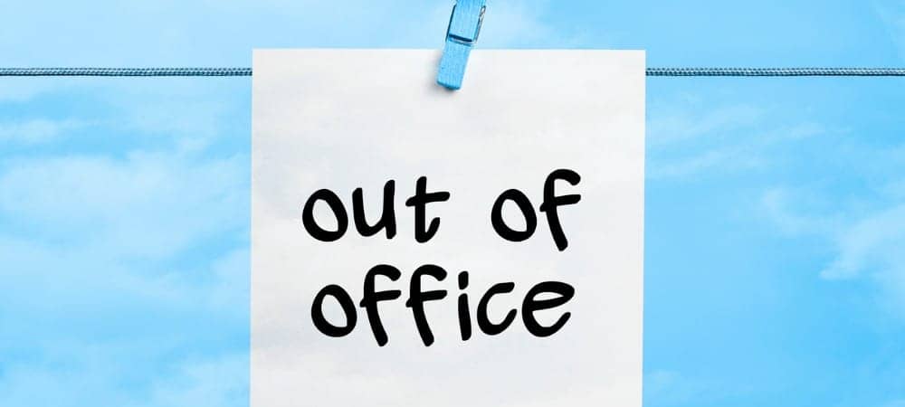 Out-of-office