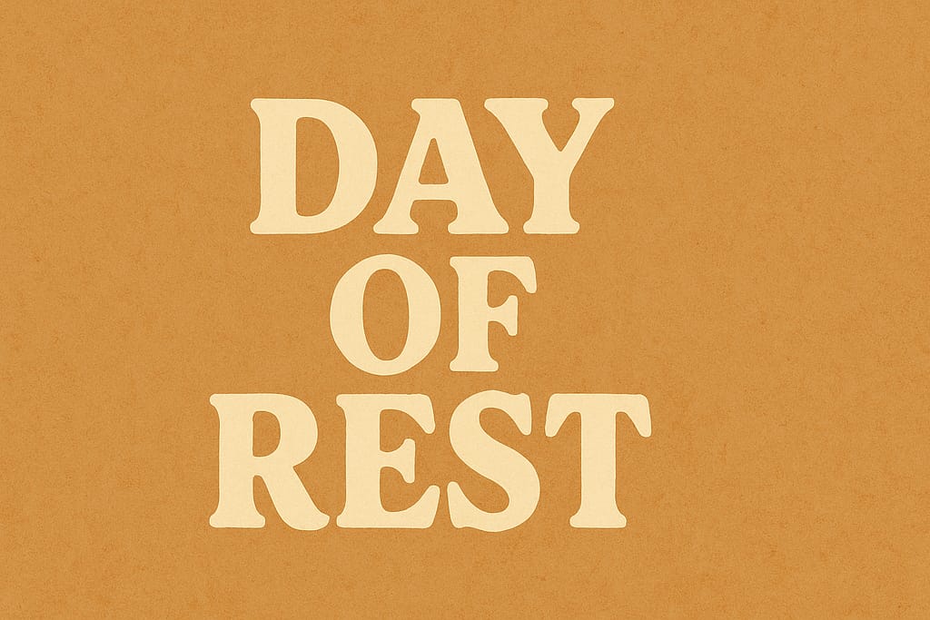 LETTER: Do Not Politicize Our Day of Rest