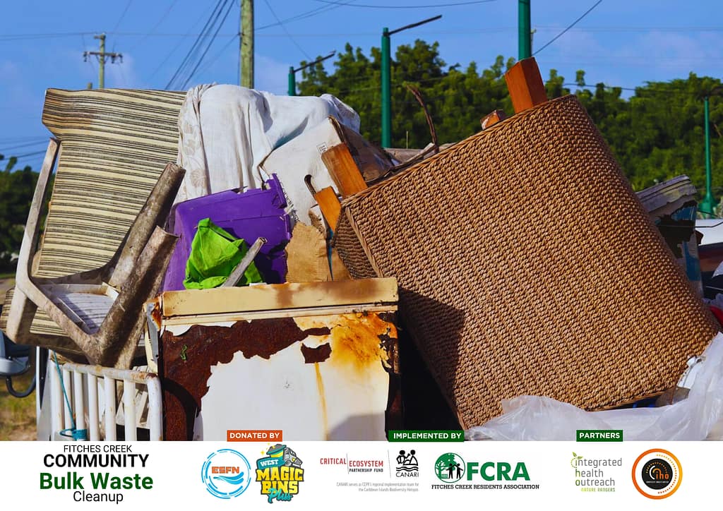 Fitches Creek Clean-Up Sees Three Skips of Bulk Waste Removed