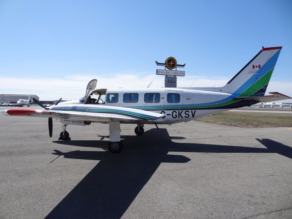 KASI PA31 Aircraft Exterior
