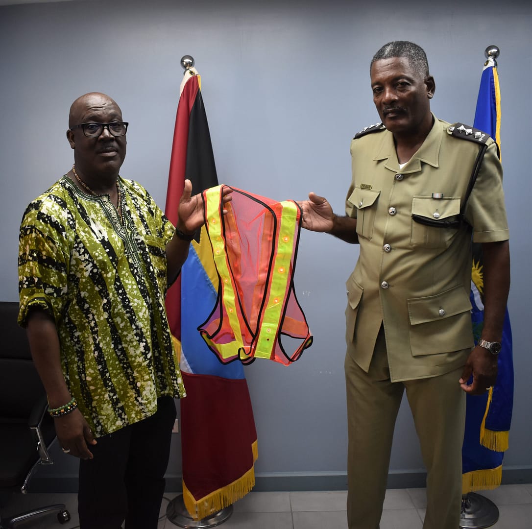 Alvin Jones with Head of Traffic-ASP Ellis