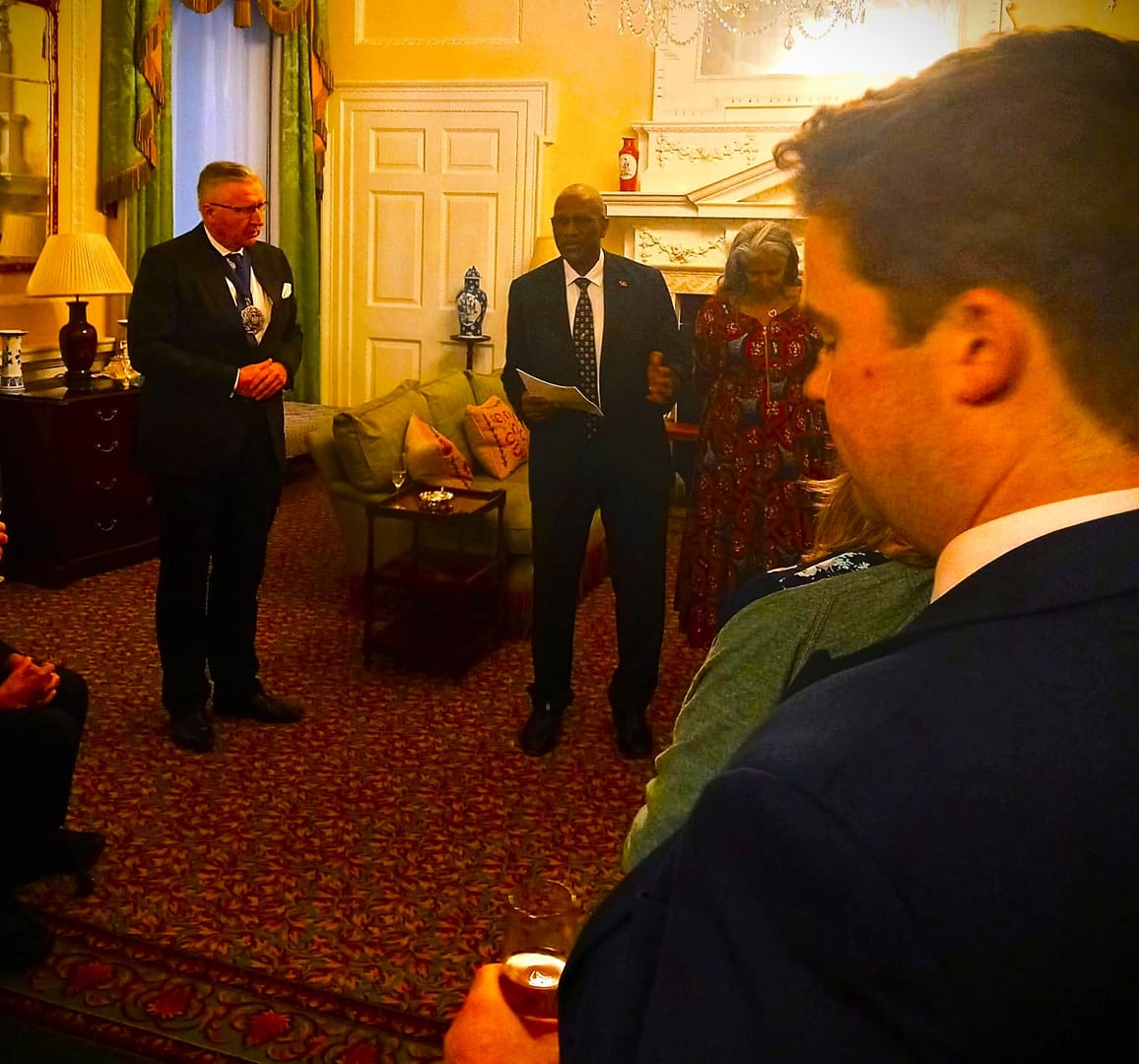 His Excellency at the Mayor of London's Reception October 13 2025