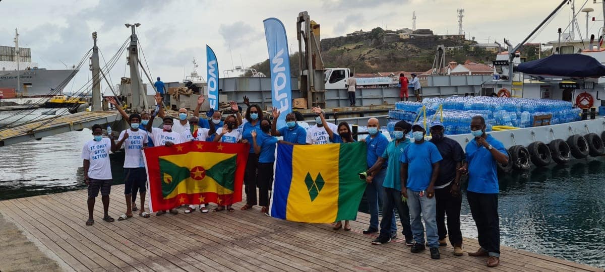 C&W Communications, Team Grenada activate emergency relief for Team Flow and the people of St. Vincent and the Grenadines