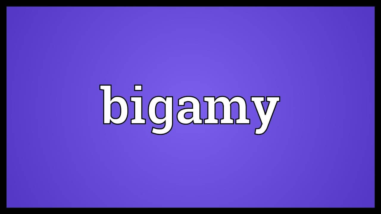 bigamy