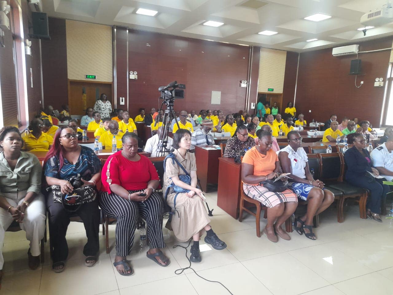 Participants at the Irrigation Workshop Closing Ceremony Nov 5 2025