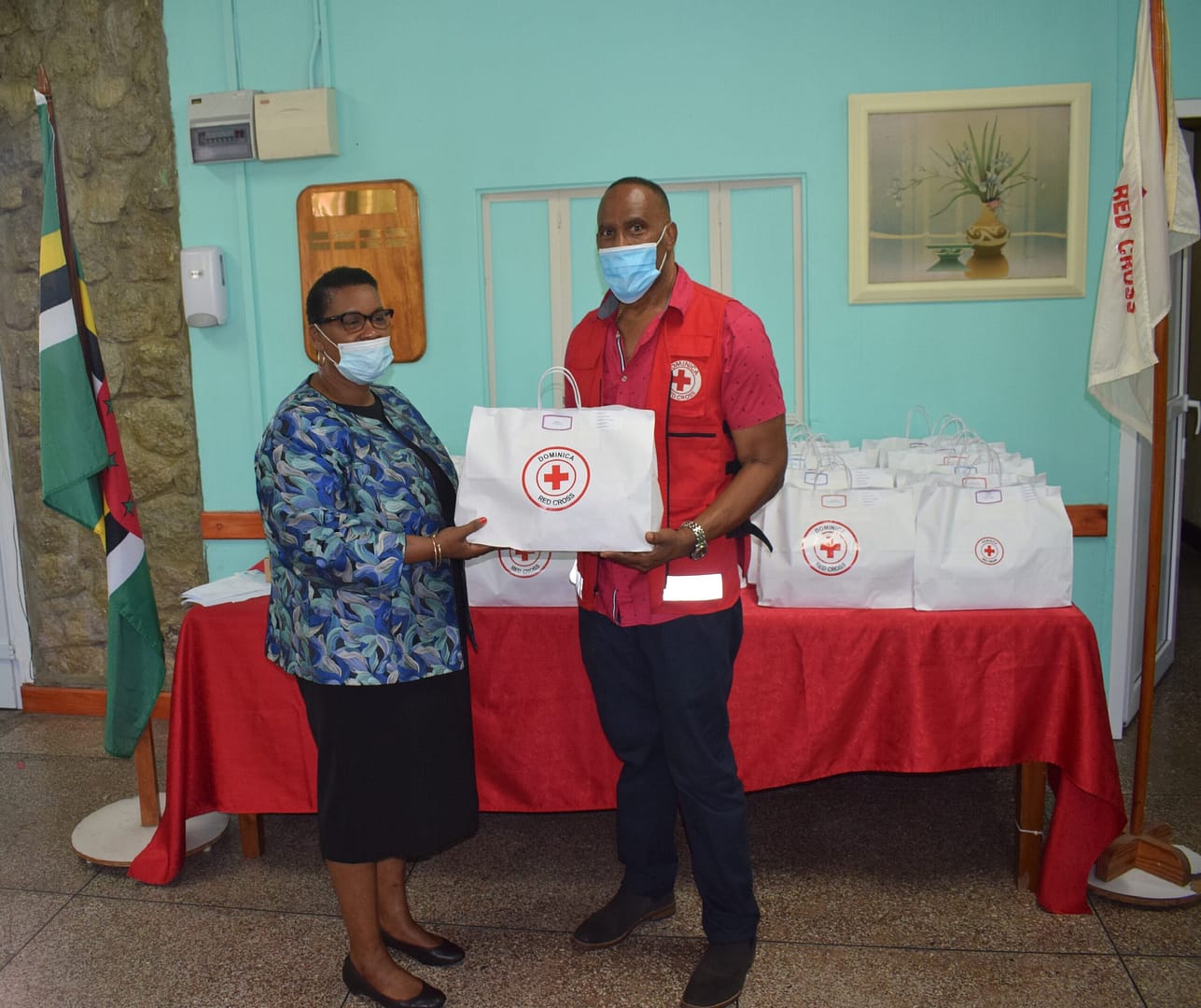 COVID-19 Kit handover