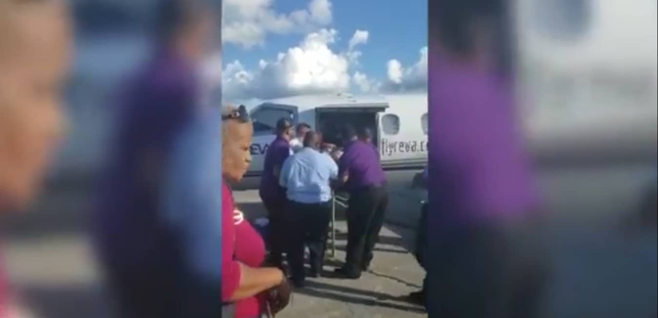 Garion Nathaniel Flown to Trinidad