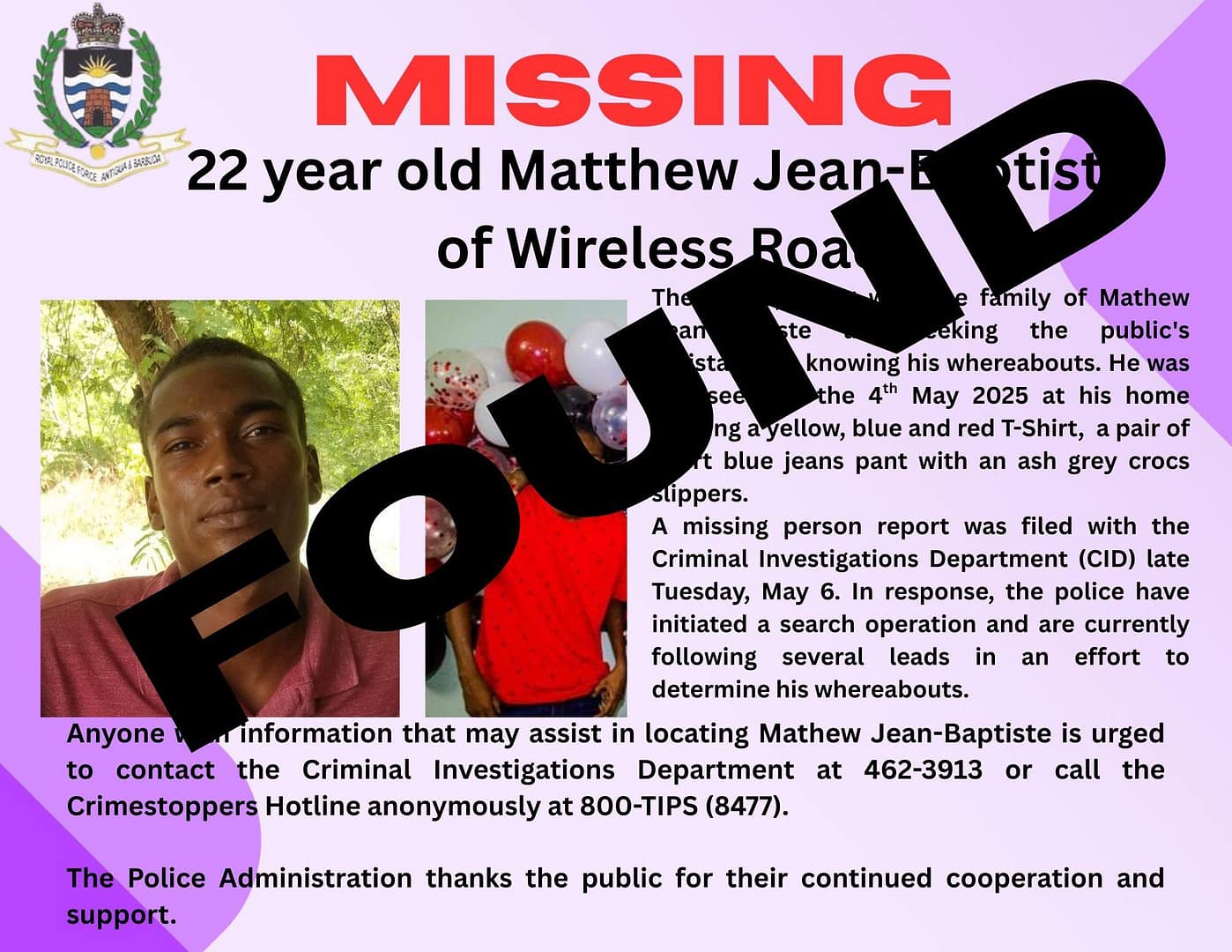 found