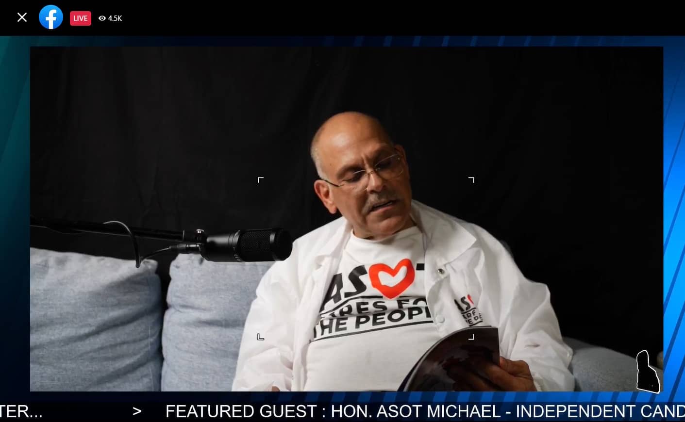 Asot Michael with JTruth Jan 14 2023