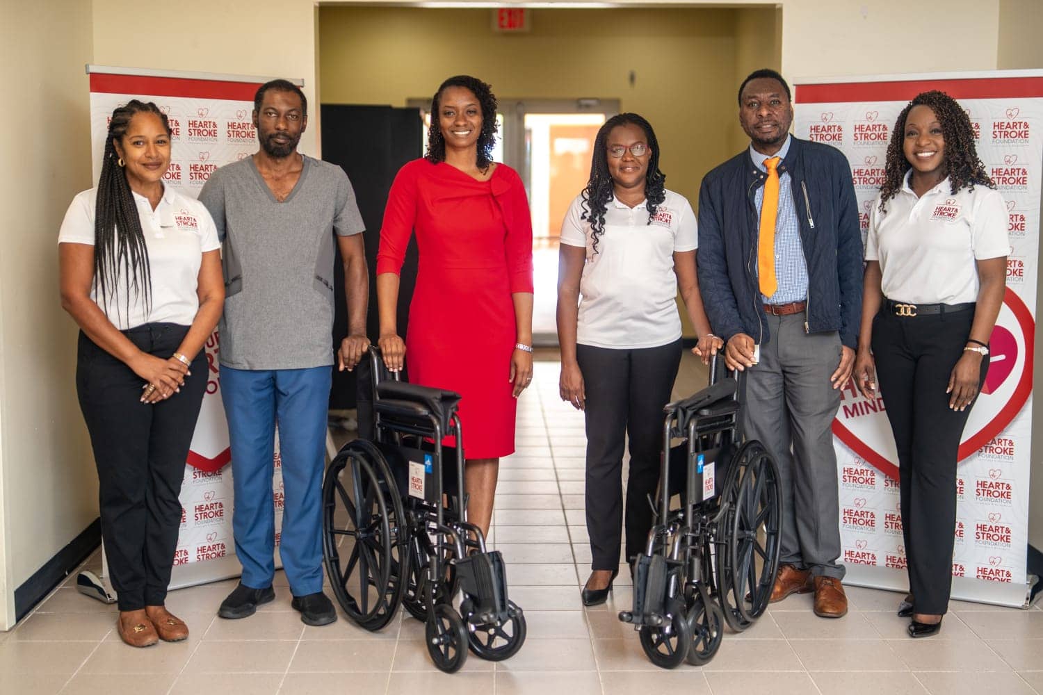 HSFAB donates wheelchairs to SLBMC