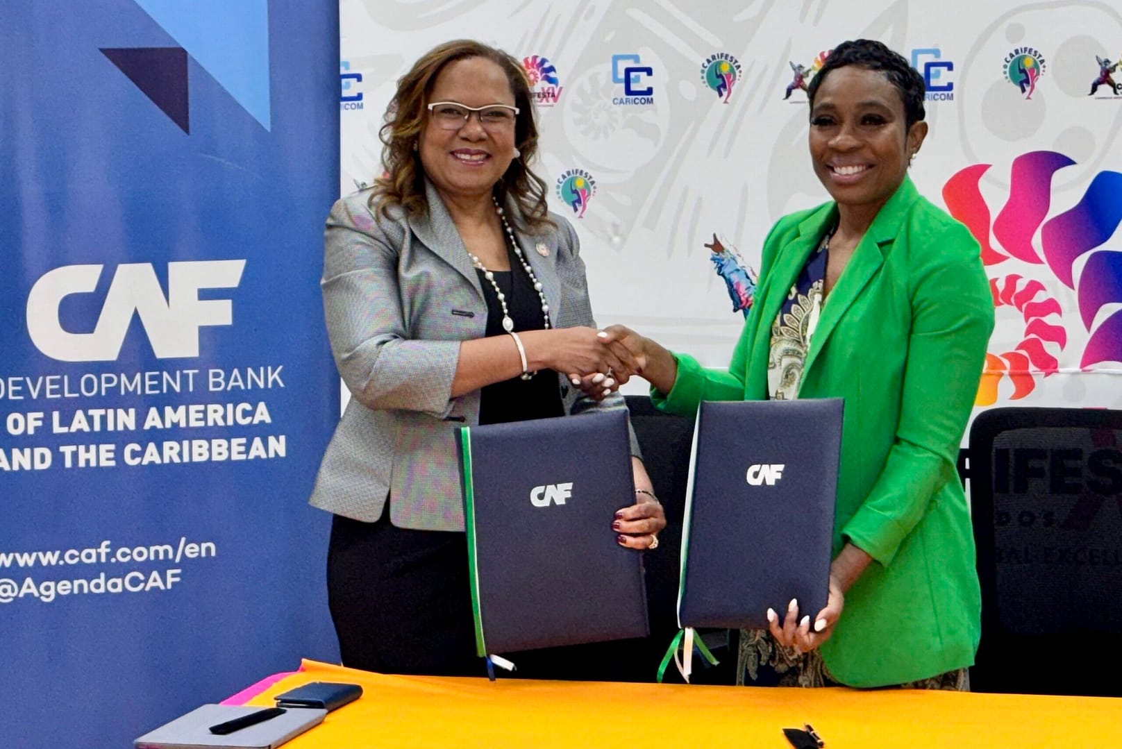 CAF Carifesta Signing 2