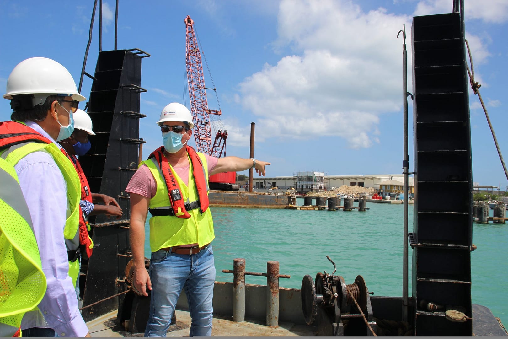 Project Manager Joel Keeman facilitates tour