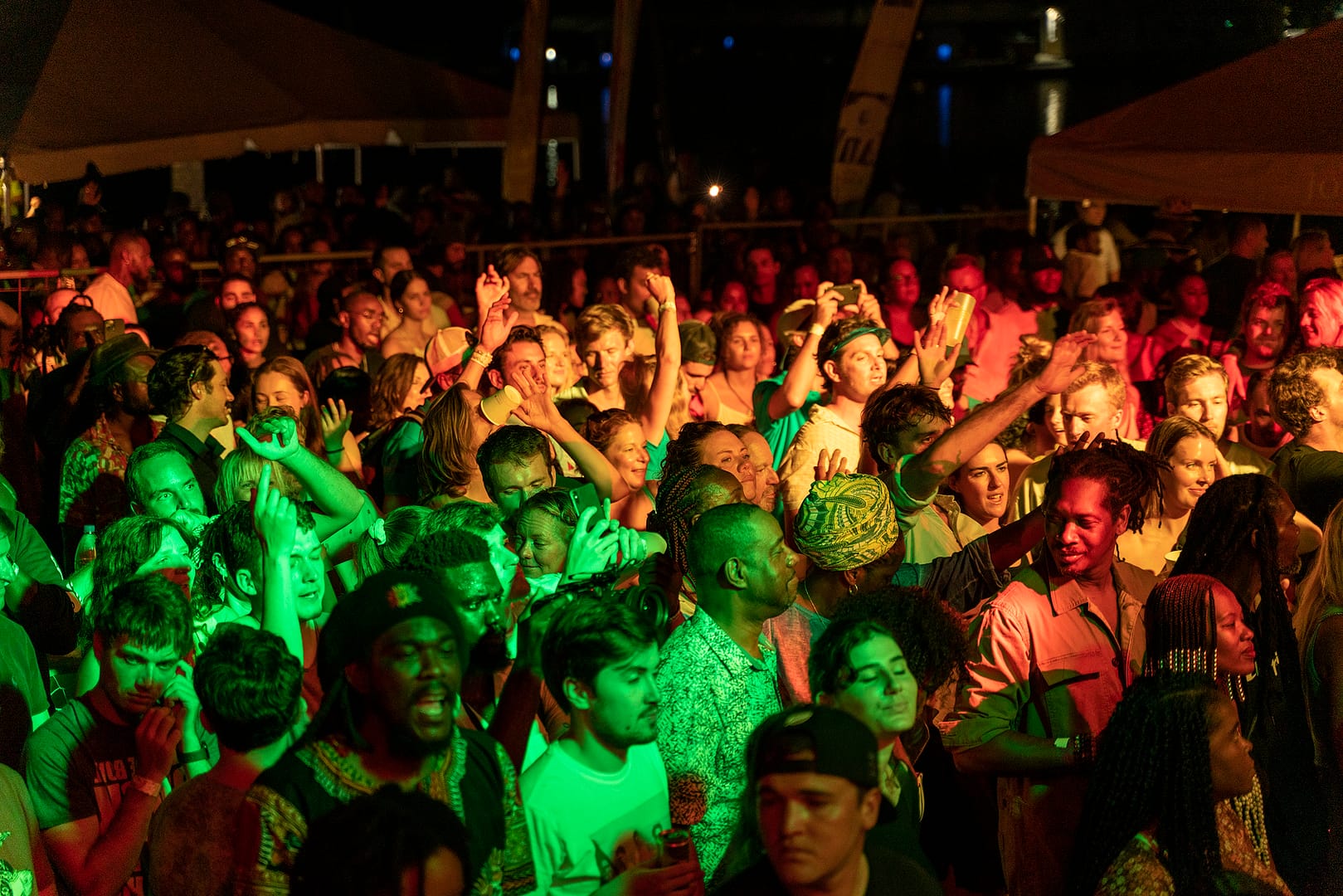 crowd shot by Nigel Scotland