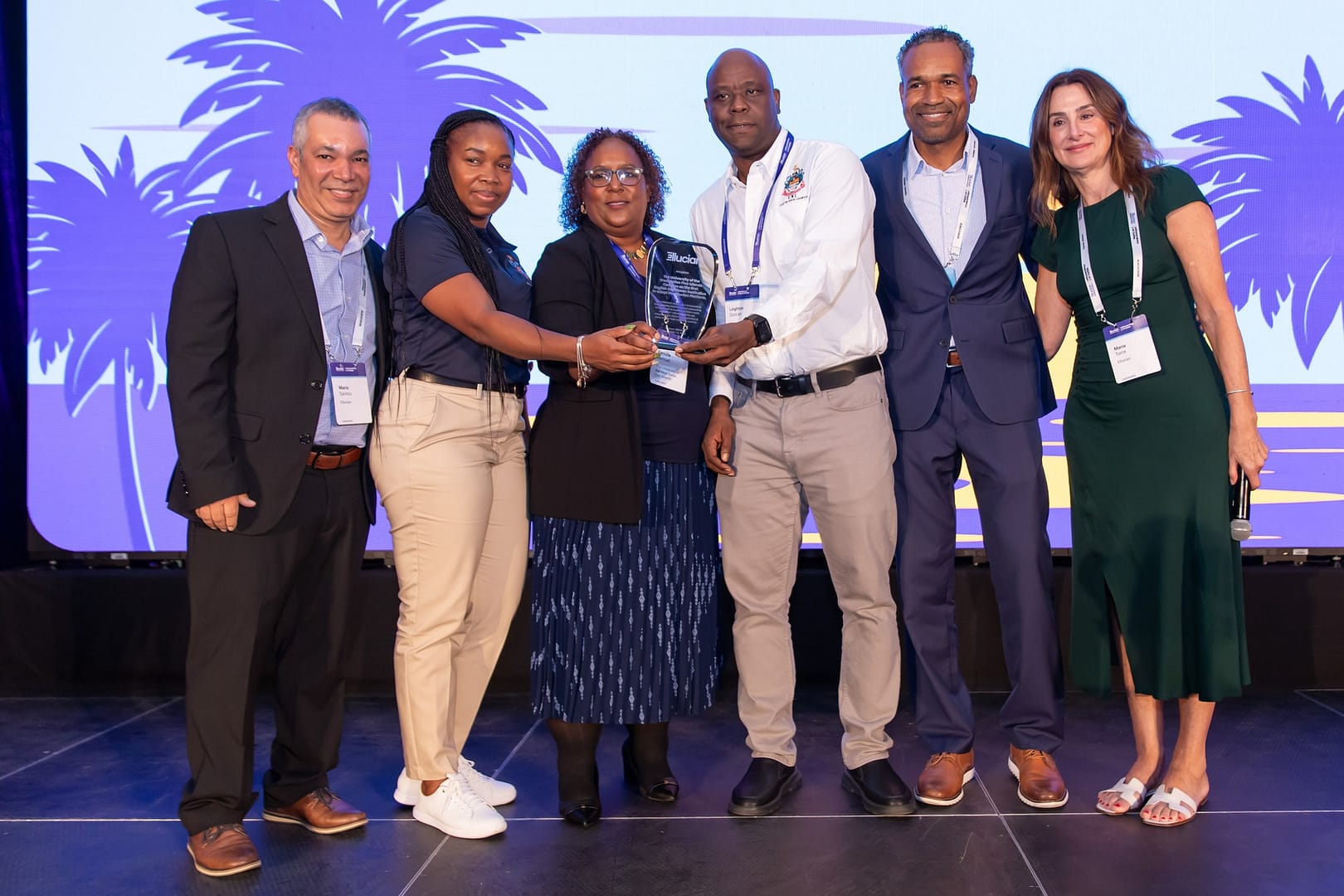 UWI FIC receive Ellucian LAC Award