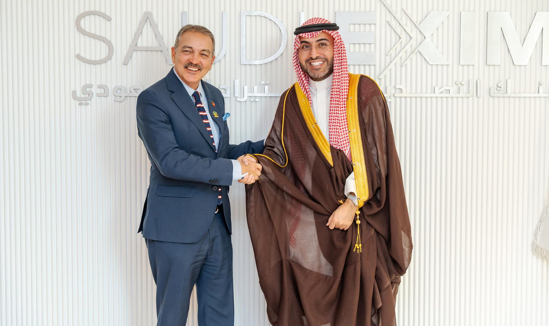 Minister Fernandez and Saudi EXIM Bank Deputy CEO
