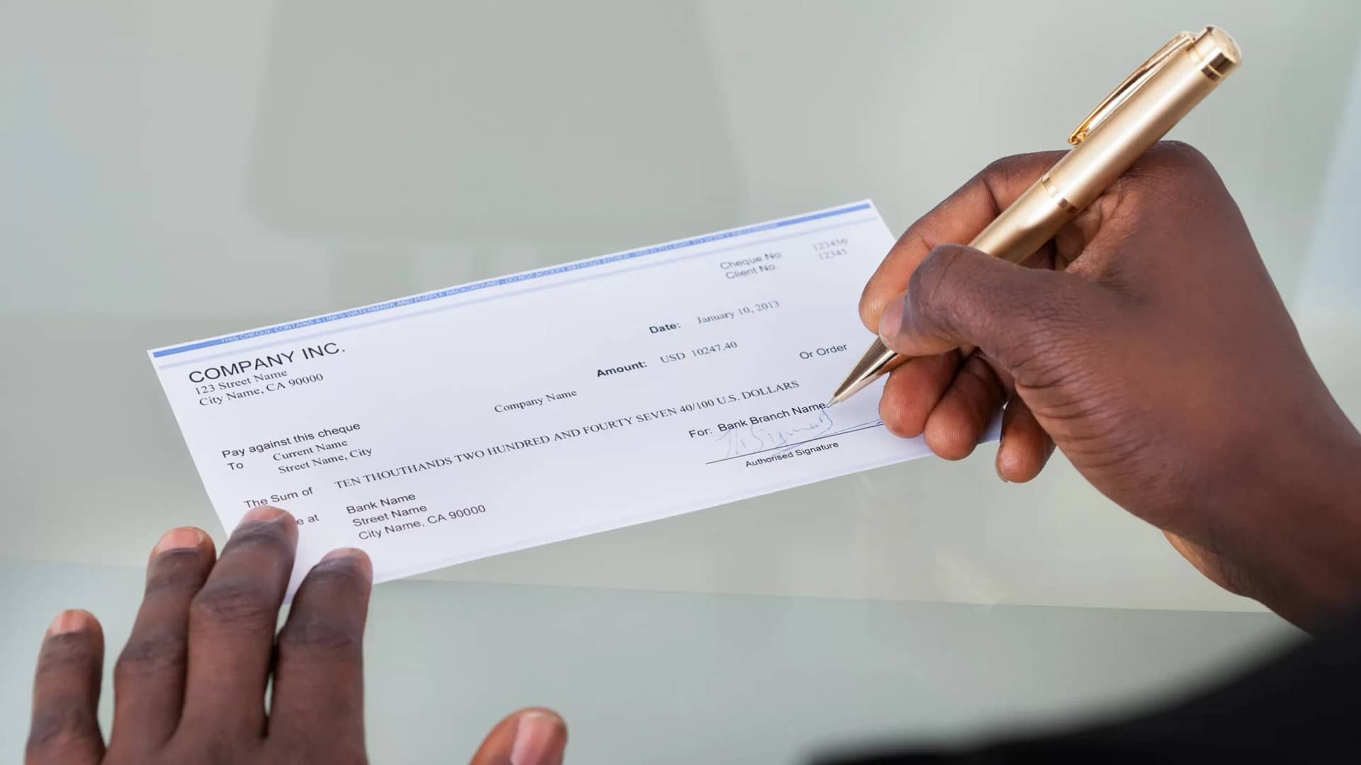 BANKCHEQUE