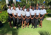 Participating students from Otto’s Comprehensive School.