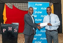 Flow Antigua Donation to PMS