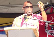 Antigua and Barbuda Labour Party Chairman Speaking out in Barbuda