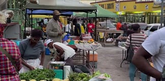 Antigua and Barbuda Street Vendors/ Photo by Hensley Isaac