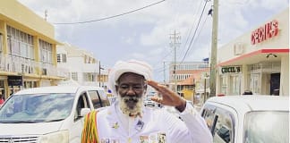 PM Browne Pays Tribute to Rastafarian Elder King Saggi-Fu