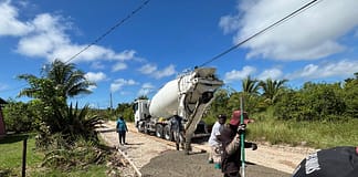 Road Rehabilitation Underway on long stretch of road in Bathlodge