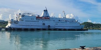 PHOTO OF THE DAY: Floating Book Fair Logos Hope Arrives in Antigua