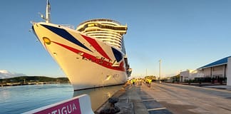 Arvia Begins Homeporting Operations at Antigua Cruise Port