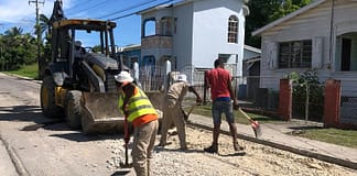 PHOTOS: Asphalt Repair Preparations Now Underway in Fitches Creek