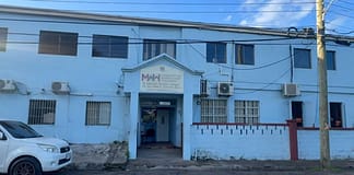 VIDEO: Opposition Leader Jamale Pringle joins protesters outside the Ministry of Works