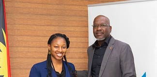 Sports Awards Winners Presented with Cheques in Official Handover