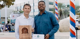 Flow Cayman - Heroes Day Ceremony 1