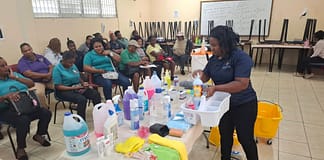 Central Board of Health Trains Custodial Staff in Sanitation and Safety Practices