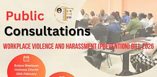 Public Consultations Set for Workplace Violence and Harassment Bill 2026