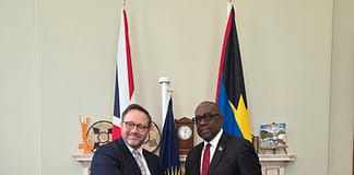 Foreign Minister Greene Meets UK Minister Chris Elmore to Strengthen Bilateral Cooperation Ahead of CHOGM 2026