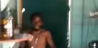 WATCH: Thief trapped after breaking into business establishment