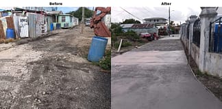 PHOTOS: Lower Ottos Road Upgrade Moves Ahead as Constituency Improvements Continue