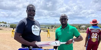 Randy Baltimore Donates Cricket Gear to Seaton’s Club During Easter Outreach