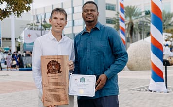 Flow Cayman - Heroes Day Ceremony 1