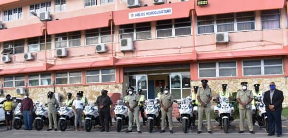 Police Receive New Motorcycles