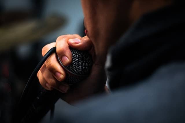 singing