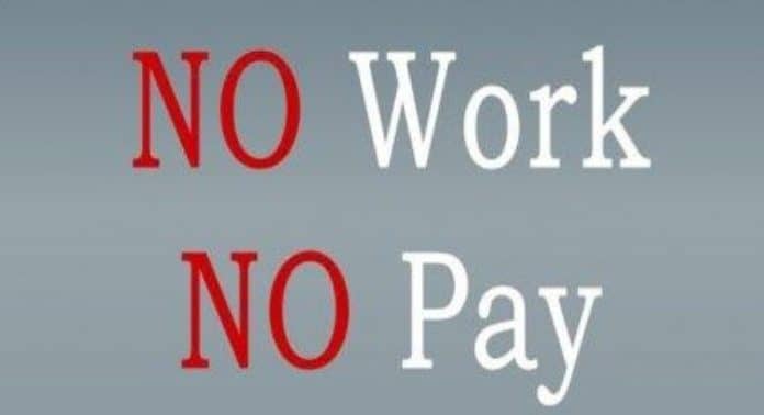 no-work-no-pay
