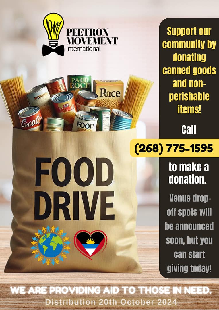 Support our community by donating canned goods and non-perishable items! Call 775-1595 to make a donation. Venue drop-off spots will be announced soon, but you can start giving today!.png