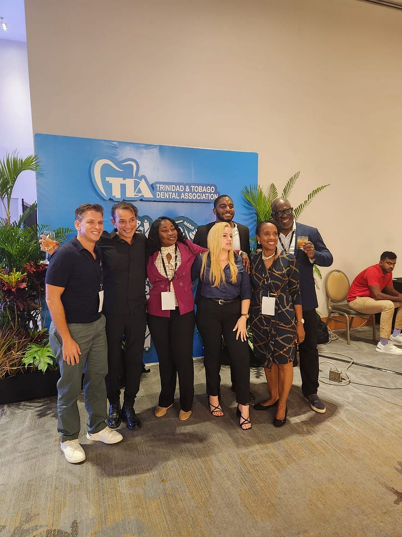 Six dentists at the Trinidad Dental Conference
