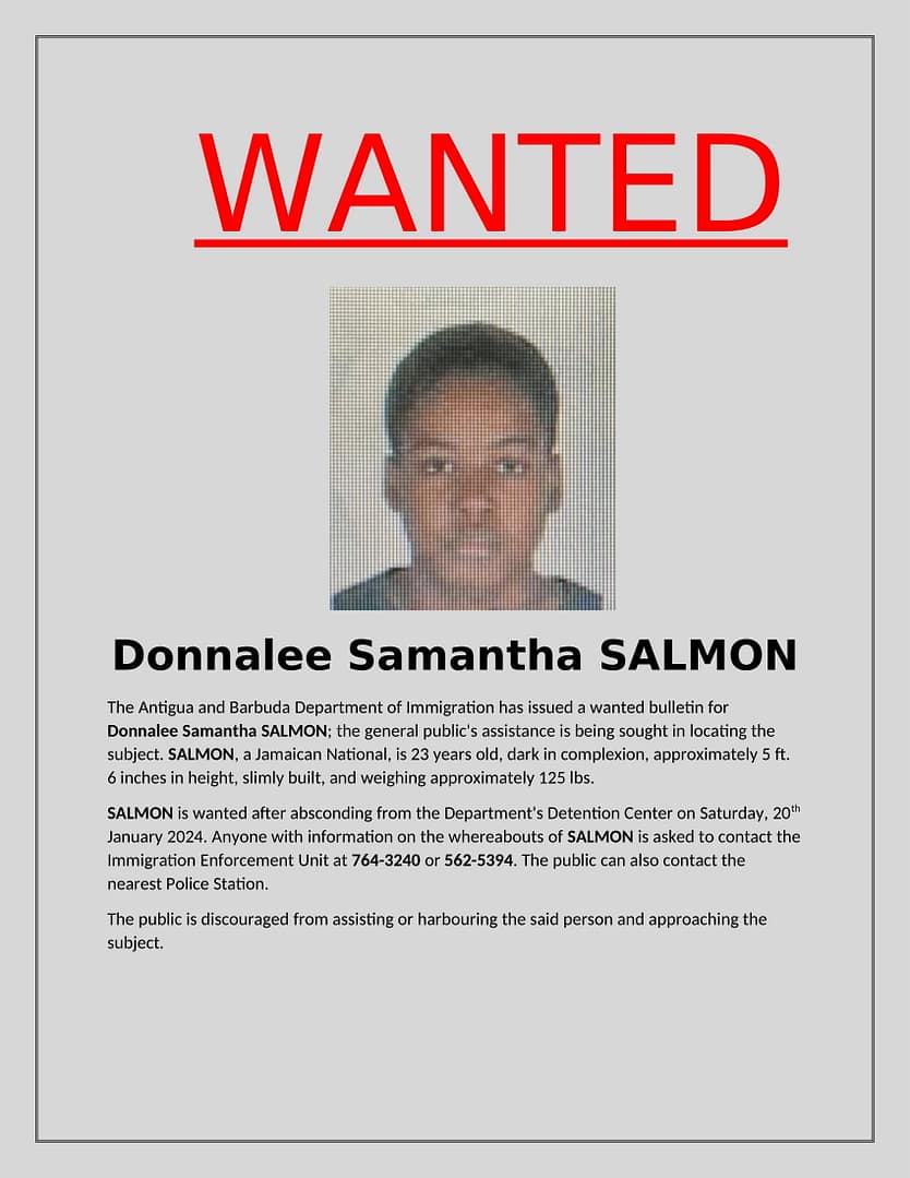 WANTED BULLETIN 2022 - 2 Jamaican Females-1