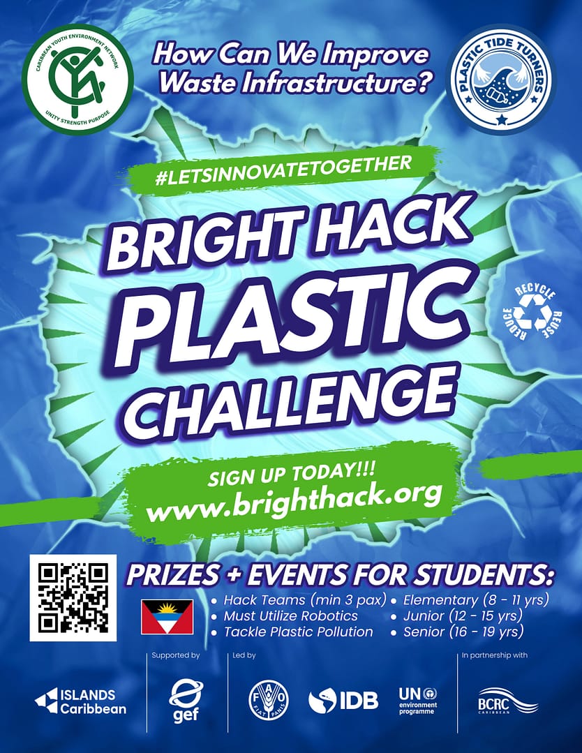 BRIGHT Hack Plastic Challenge (Flyer) - Calling All Students