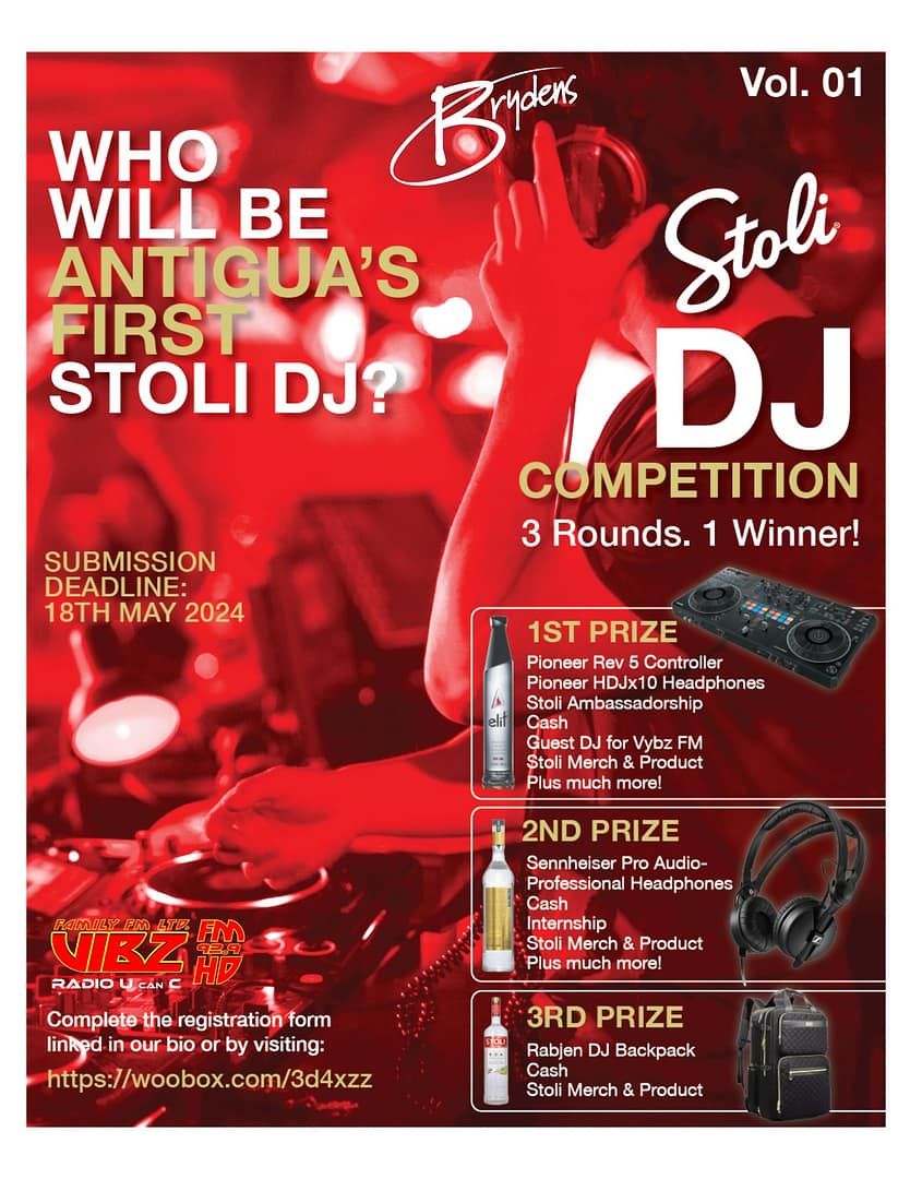 Stoli DJ Comp Flyer