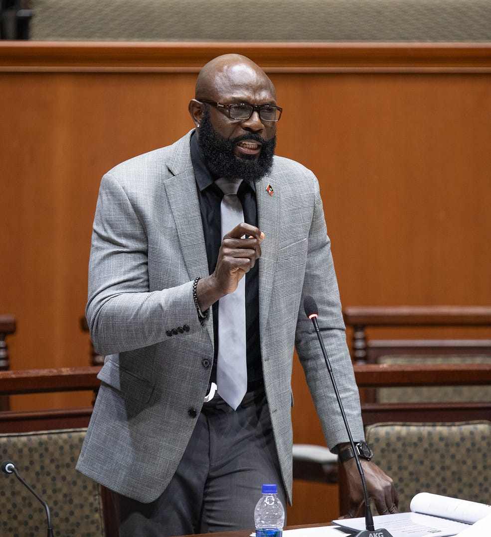 St Mary South MP Kelvin Shugy Simon