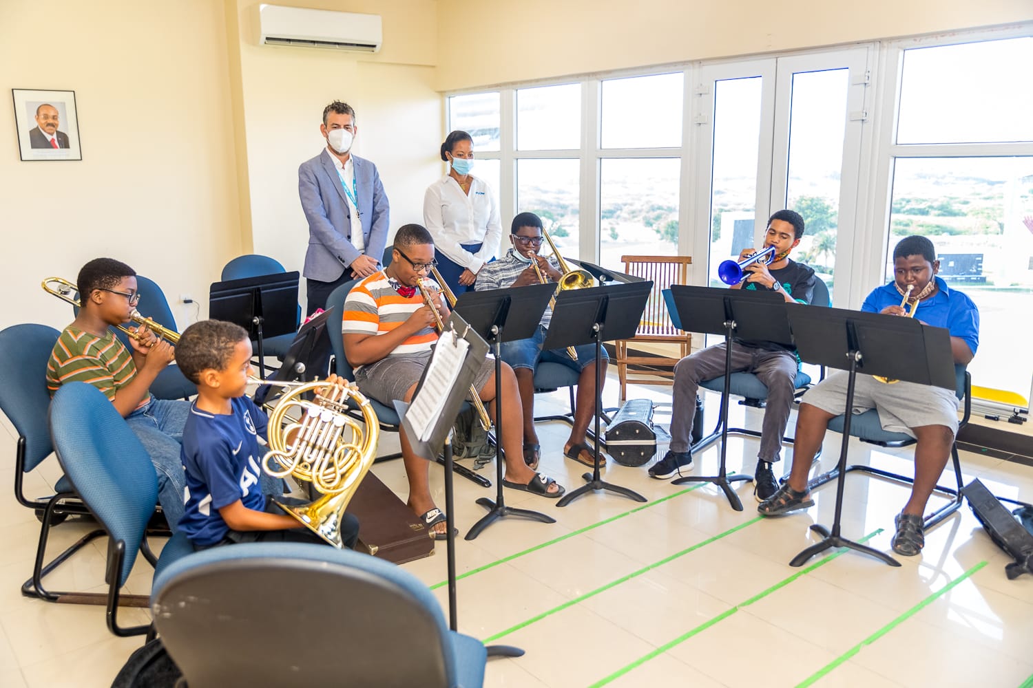 Flow helps to preserve music culture in A&B with support for ABYSO ...